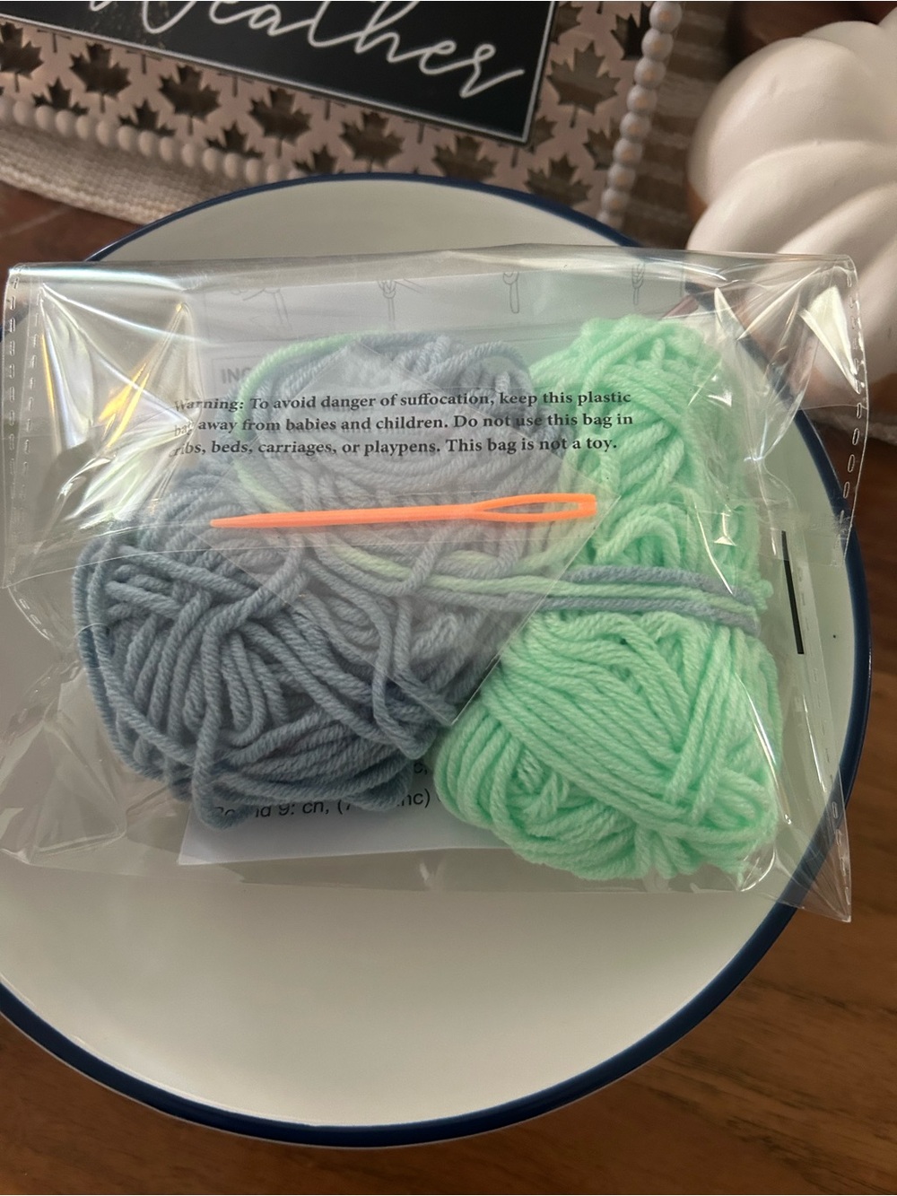 Crochet 2 Coaster Kit - Picture 2 of 4